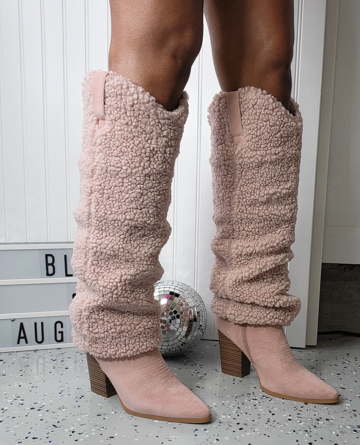 Bounty Blush Cowgirl Boot BlueAugustShoes