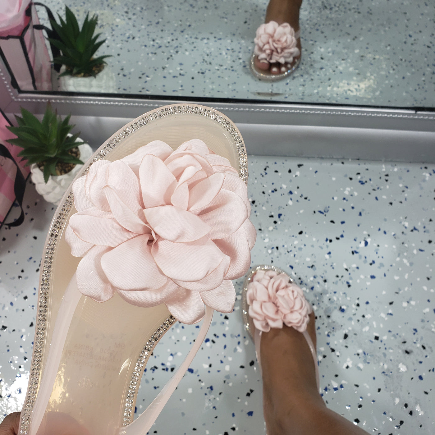 Amina~ Nude Sandal
