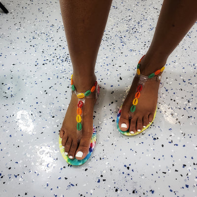Ismay~Tie Dye Sandal