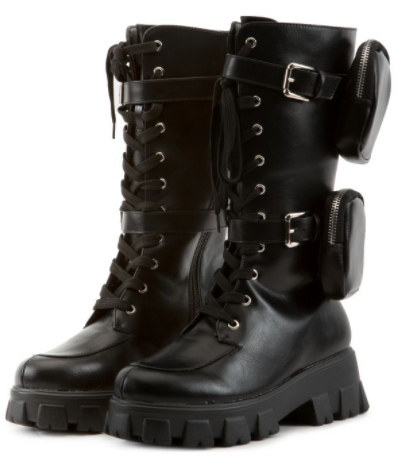 Mission~Black Combat Boot